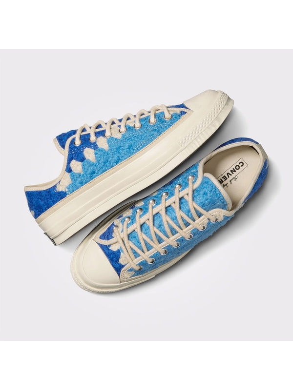 Converse Chuck 70 OX Crochet Blue Sneakers