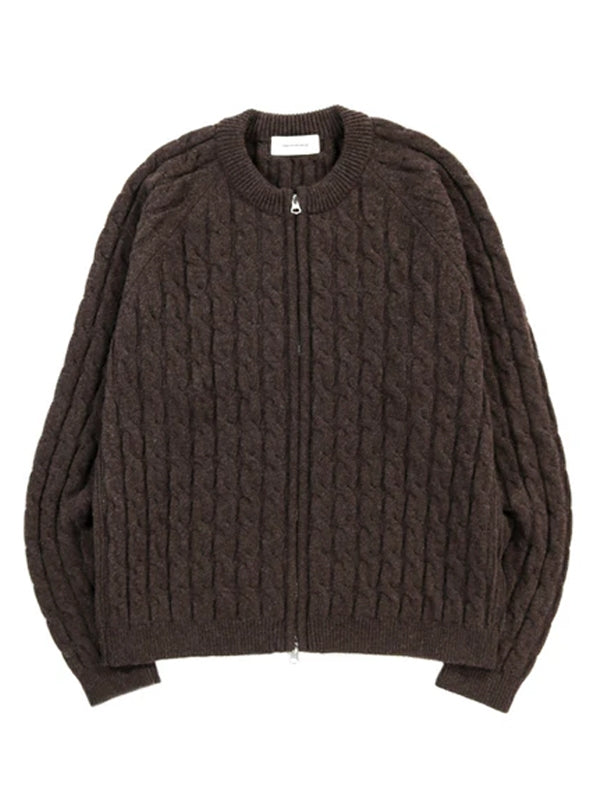 EDITOR Zip-up Cardigan