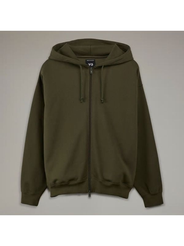 Cotton Hooded Zip-Up