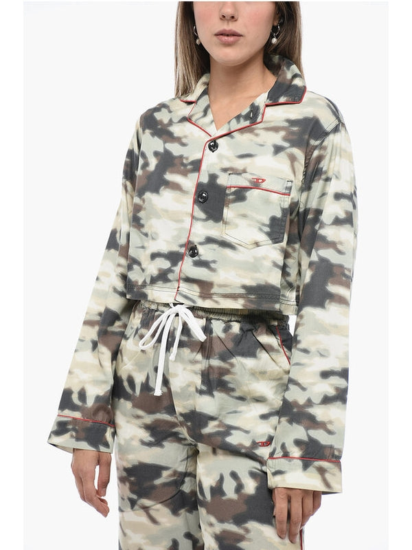 Benelia Camouflage Pajama Set