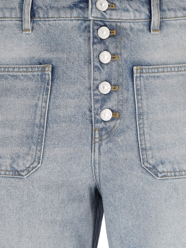 Multiplex Flare Denim Pants