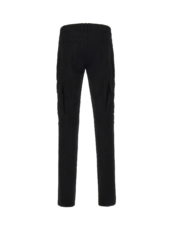 Zipper Cargo Slim Pants