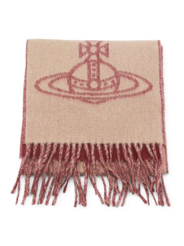 Vivienne Westwood Pink Wool Mufflers