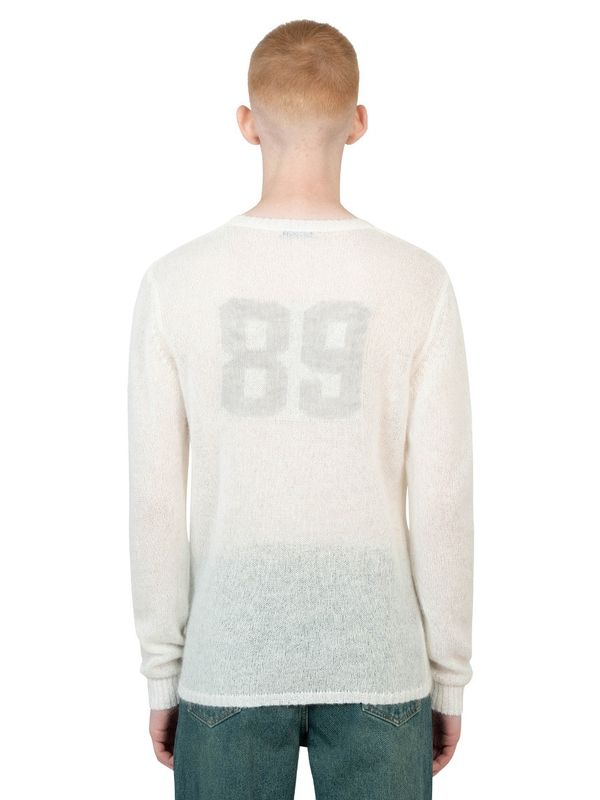 Champions Back Number Jacquard Knit