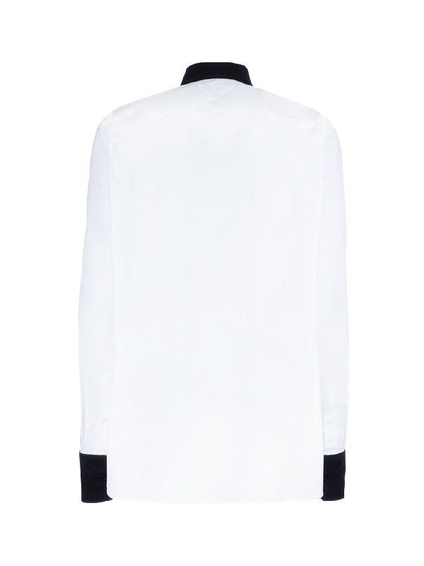 Back Triangle Logo Cotton
  Shirt