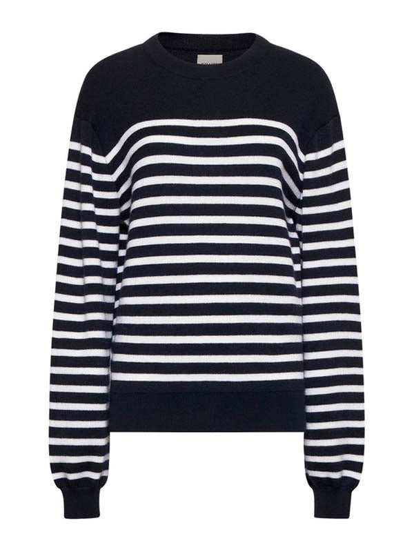 Stripe Cashmere Knit