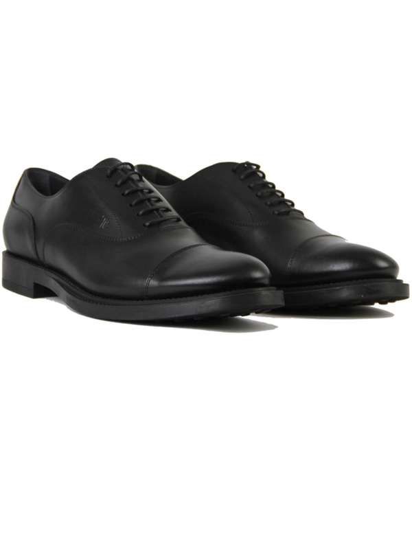 Leather Lace-Up Derby Shoes