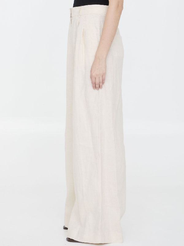 Sasha Linen Wide Pants