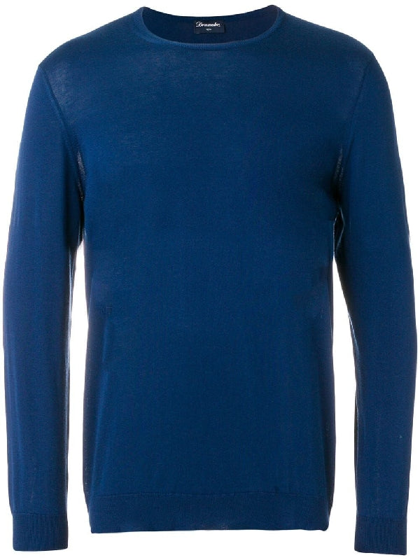 Cotton Crew Neck Knit