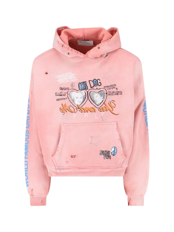 Paly Hollywood Pink Hoodies