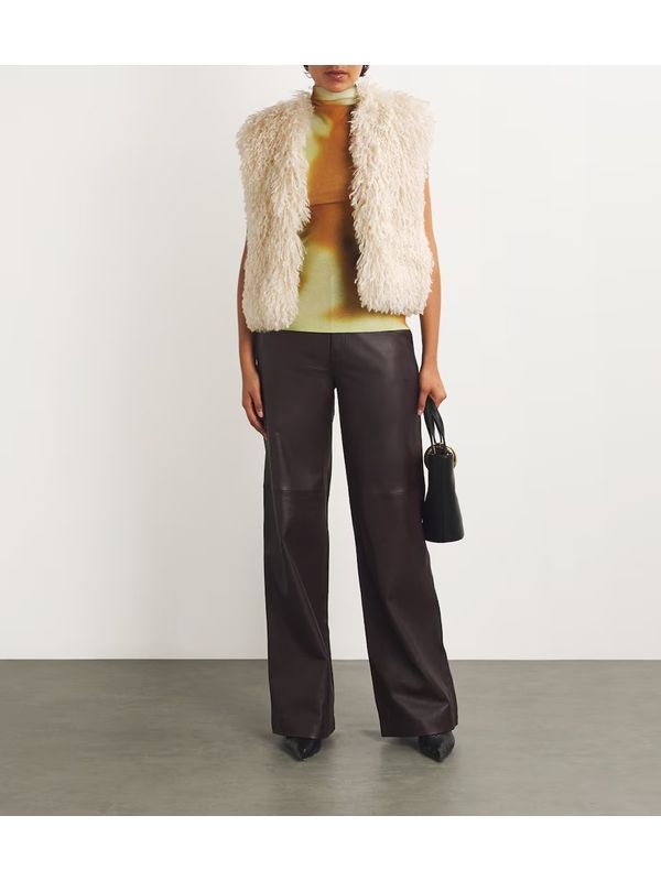 Xylia Faux Fur Reversible Vest