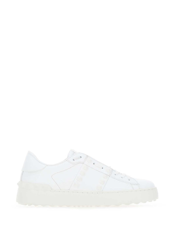 Valentino White Low Top Sneakers