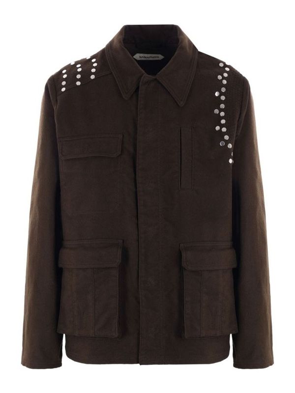 Studded Cotton Jacket