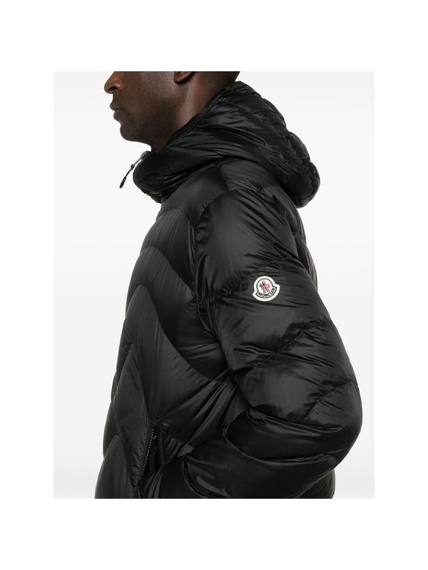 Zephyros Logo Patch Quilted Down Jacket