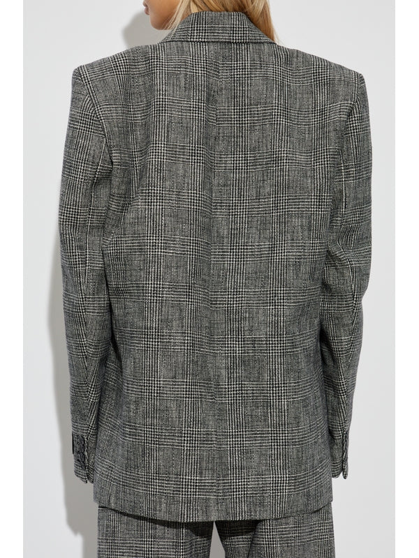 Check Cotton
  Single Tailored Jacket