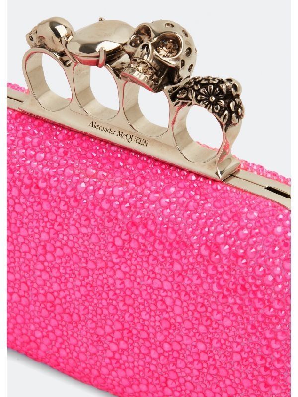 Skull Four-ring Chain Clutch Bag