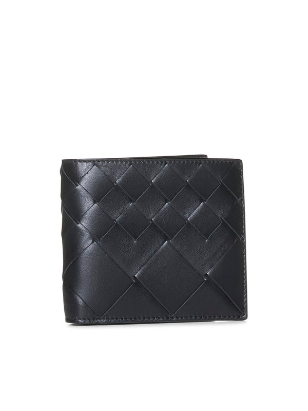 Black Intrecciato Leather
  Wallet