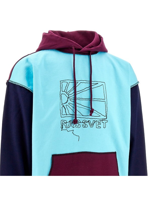 Logo Embroidery Cotton Hoodie