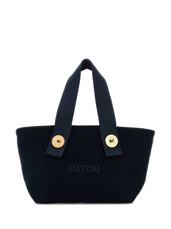Patou Navy Tote Bags