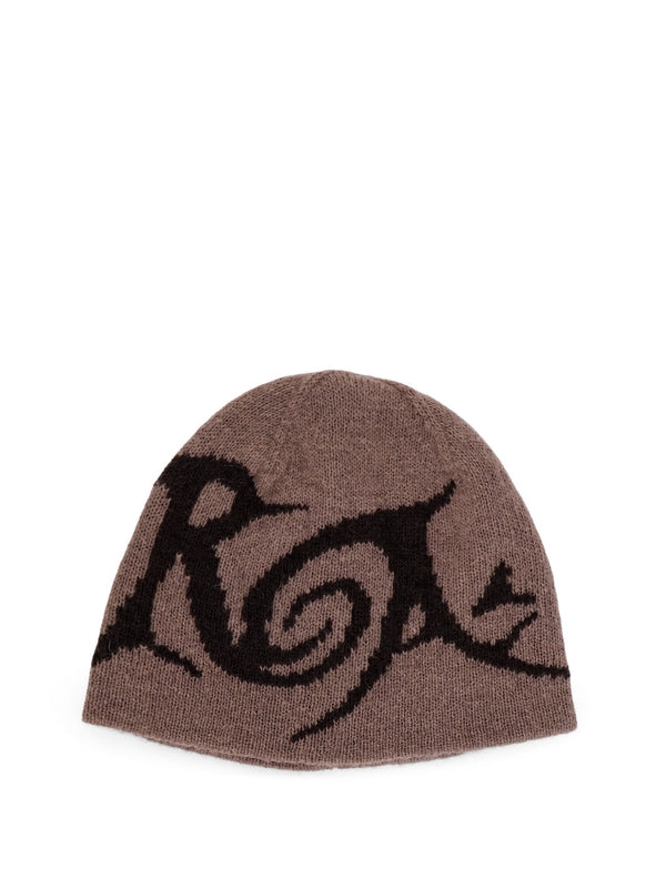 Logo Jacquard Wool Blend Beanie