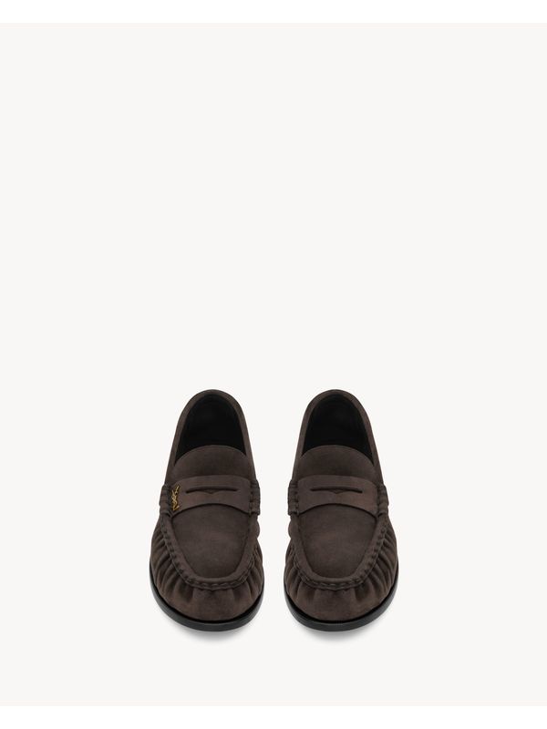 Saint Laurent Brown Loafers