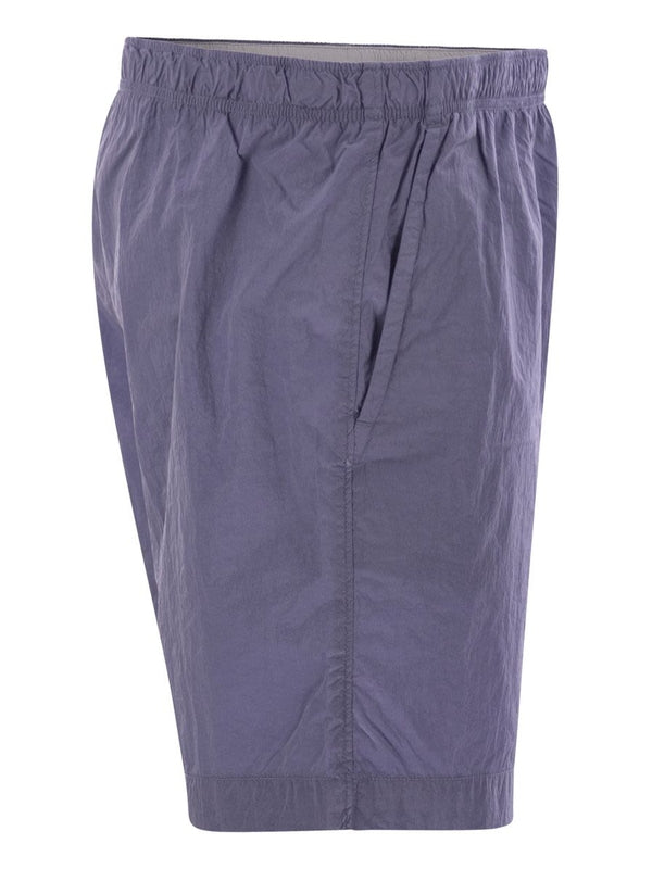 Logo Patch Nylon Swim Shorts