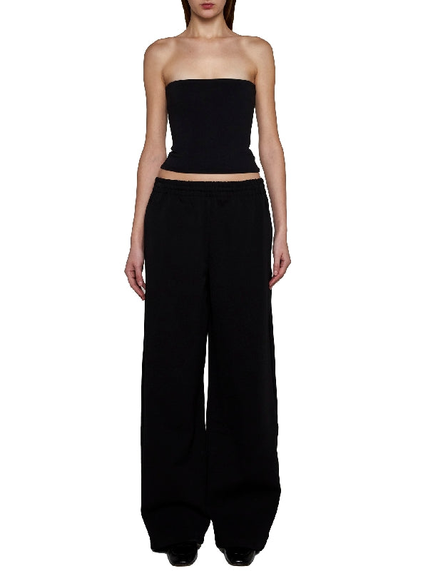 Wide-Fit Banded Track Pants