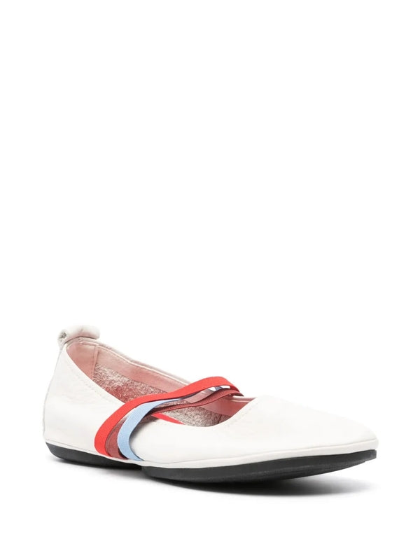 Camper White Flat Shoes