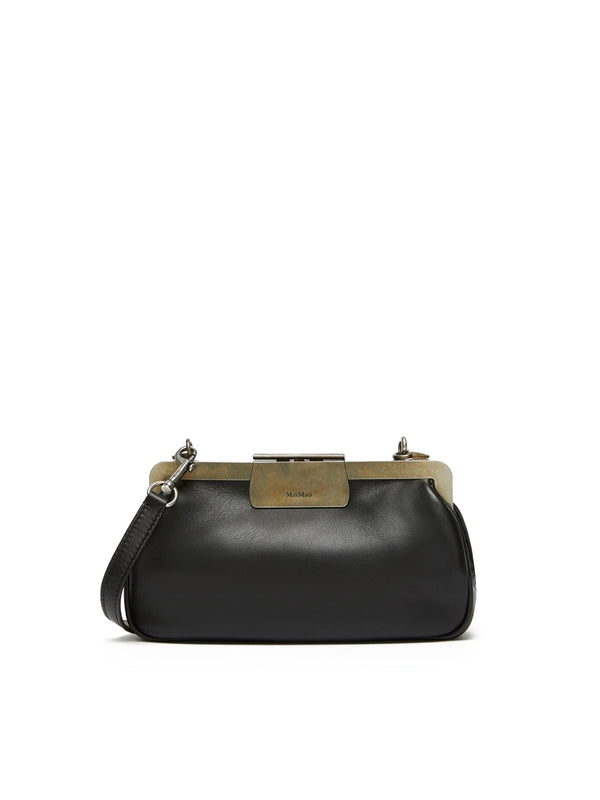 Clasp Leather Xs Clutch Bag