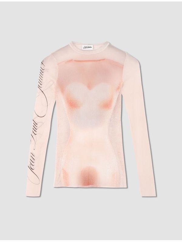 Le Classique Graphic Printing Long Sleeve Top