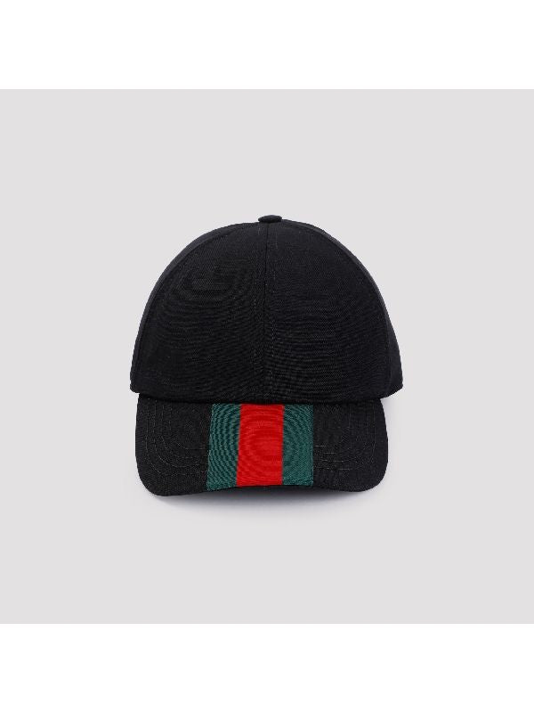 Web Detail Wool Ball Cap