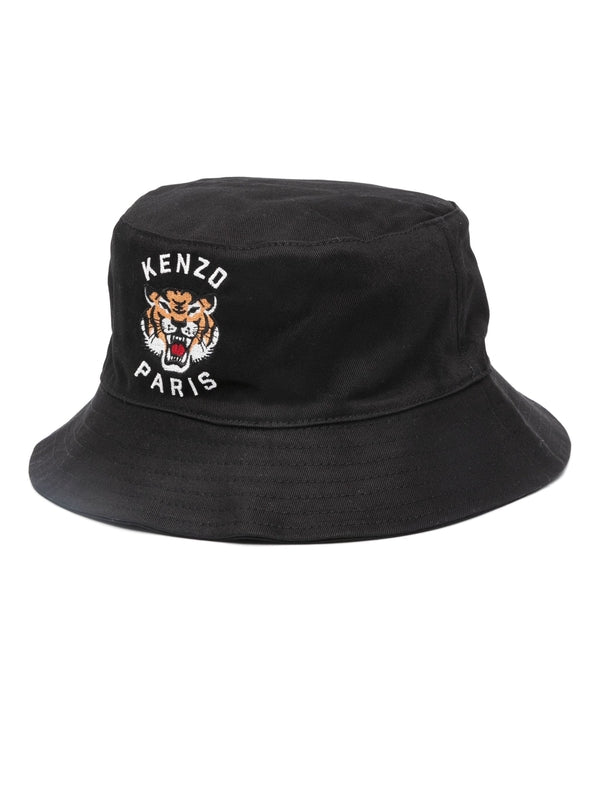 LUCKY TIGER Logo Cotton Bucket Hat