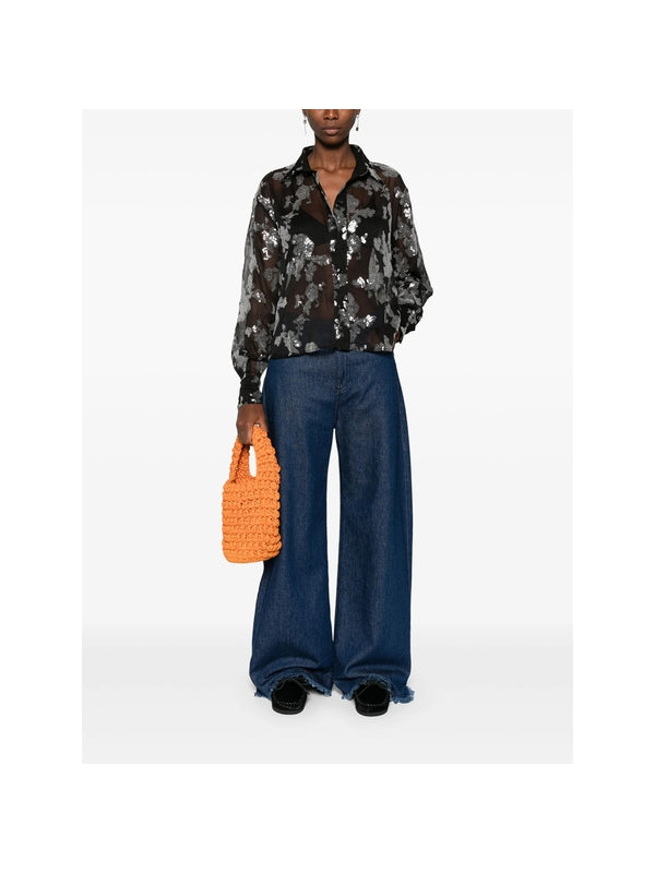 Siedrés Black Shirts & Blouses