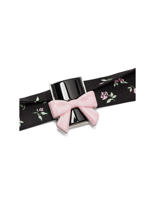 Yvmin Ceramic Bowknot Necklace