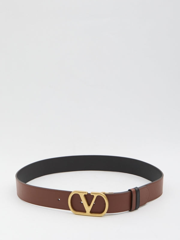 Valentino Brown Leather Belts