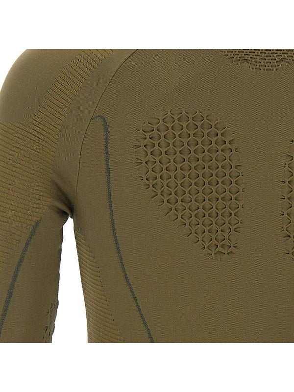 Roa Khaki Long Sleeve Top