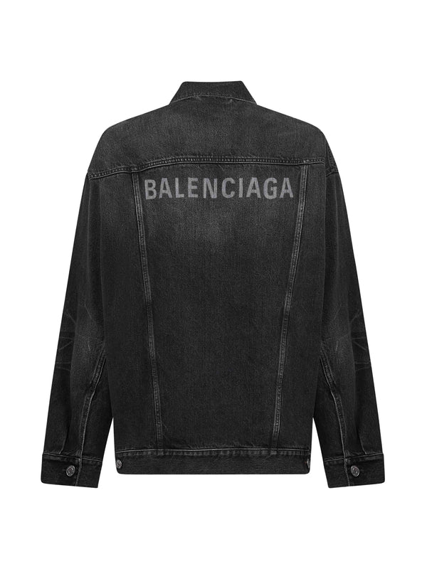 Balenciaga Grey Trucker