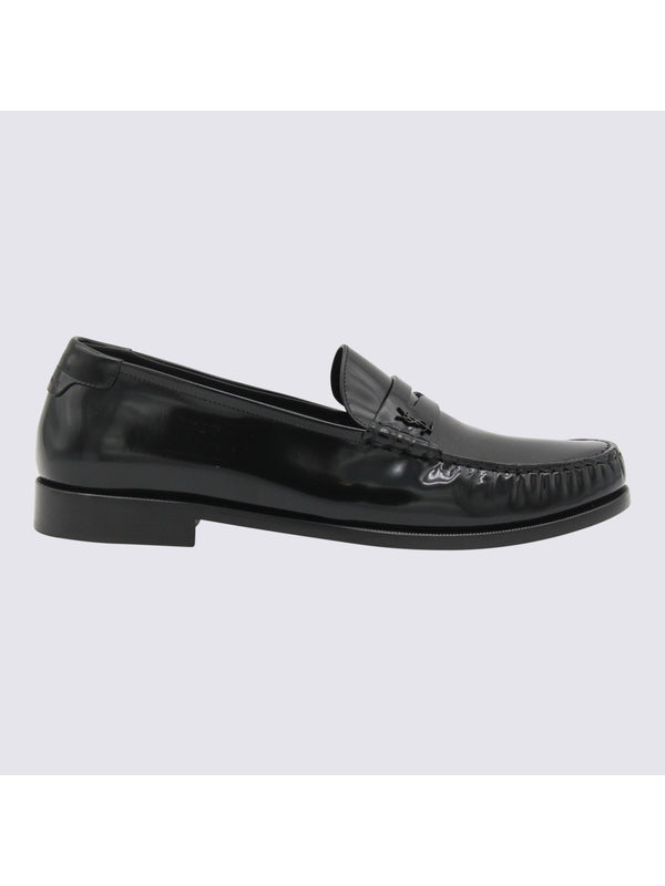 Saint Laurent Black Loafers