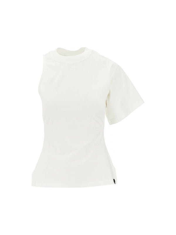 Scuba Logo Embossed Cotton Short-sleeve T-shirt