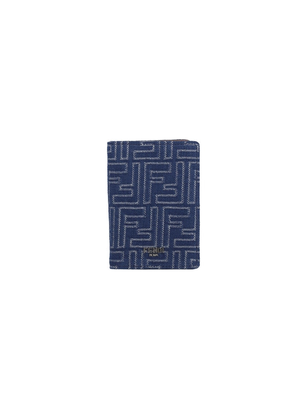 Fendi Blue Card Holders