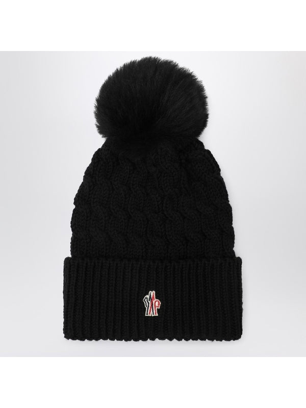 Moncler Black Beanies