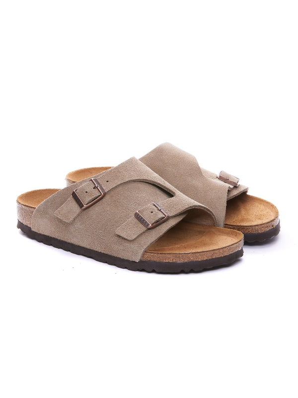 Zurich Strap Suede Sandals