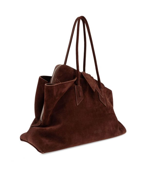 La Passeggiata Suede Medium Tote Bag