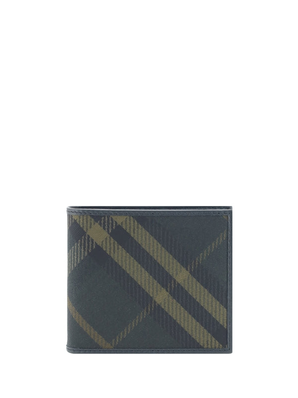 Check Canvas Bifold Wallet