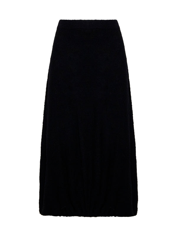 Cocoro Wool Blend Long Skirt