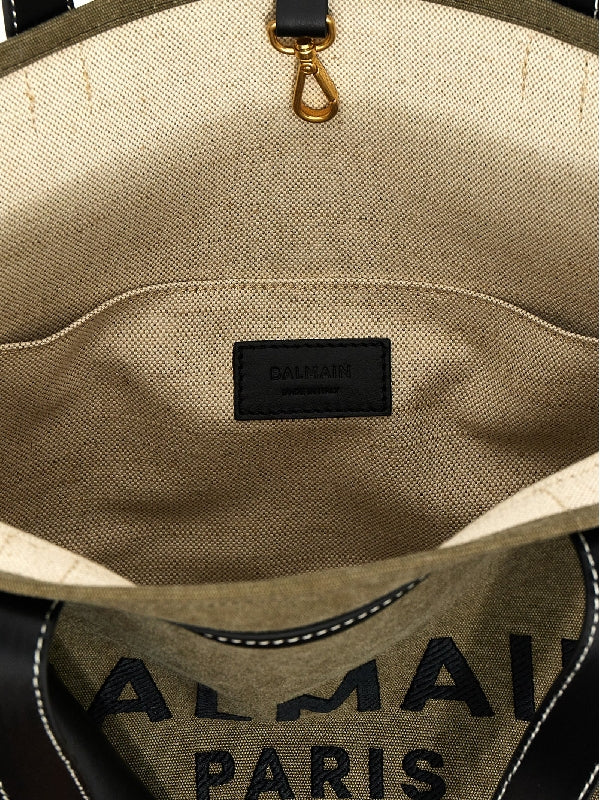 B Army Canvas Medium Tote Bag