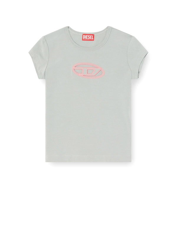 Angie Logo Cotton Short Sleeve T-Shirt