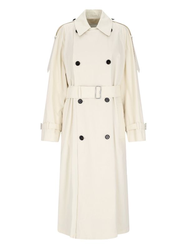 Belt Detail Cotton Trench Coat