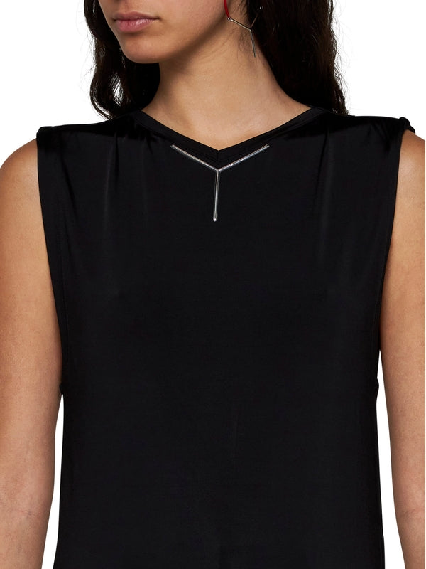 Y Logo Sleeveless Top