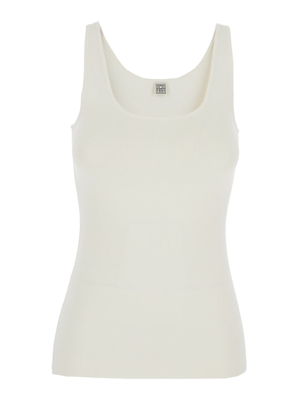 Toteme White Sleeveless